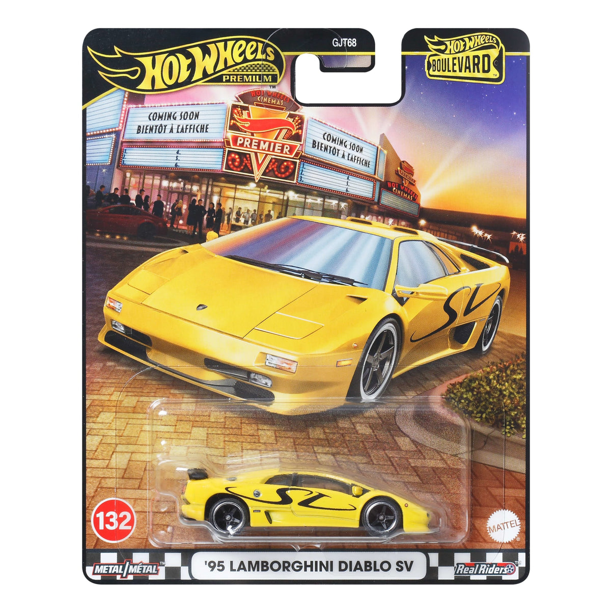 Hot Wheels Premium Boulevard '95 Lamborghini Diablo SV
