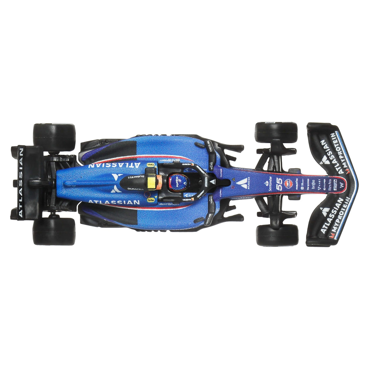 Hot Wheels Premium Atlassian Williams Racing 2025 Formula 1® Team #55