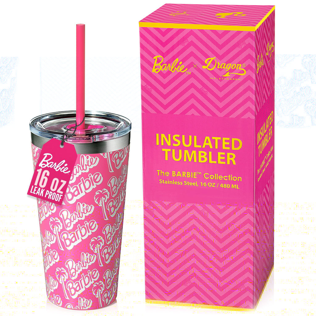Barbie™ X Dragon Glassware® Tumbler - 16 Oz