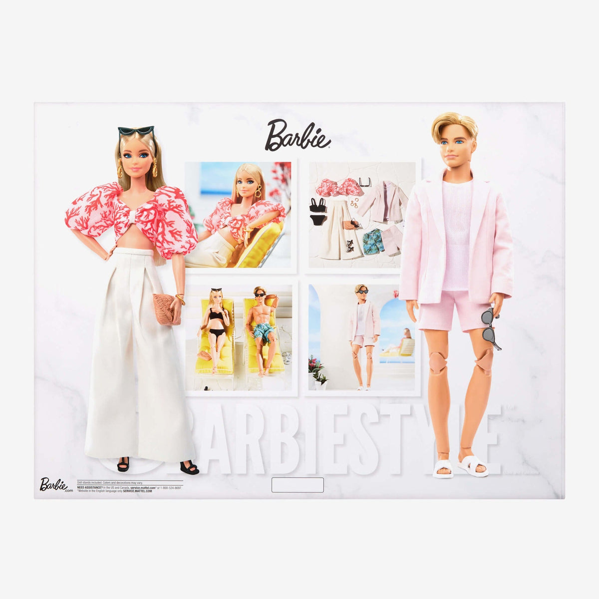 @BarbieStyle Barbie and Ken Doll 2-Pack