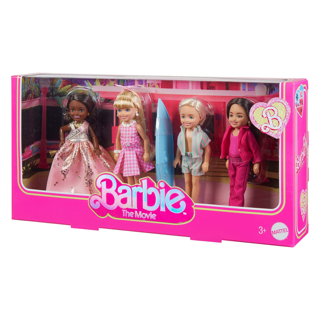Barbie The Movie Chelsea Small Doll 4-Pack