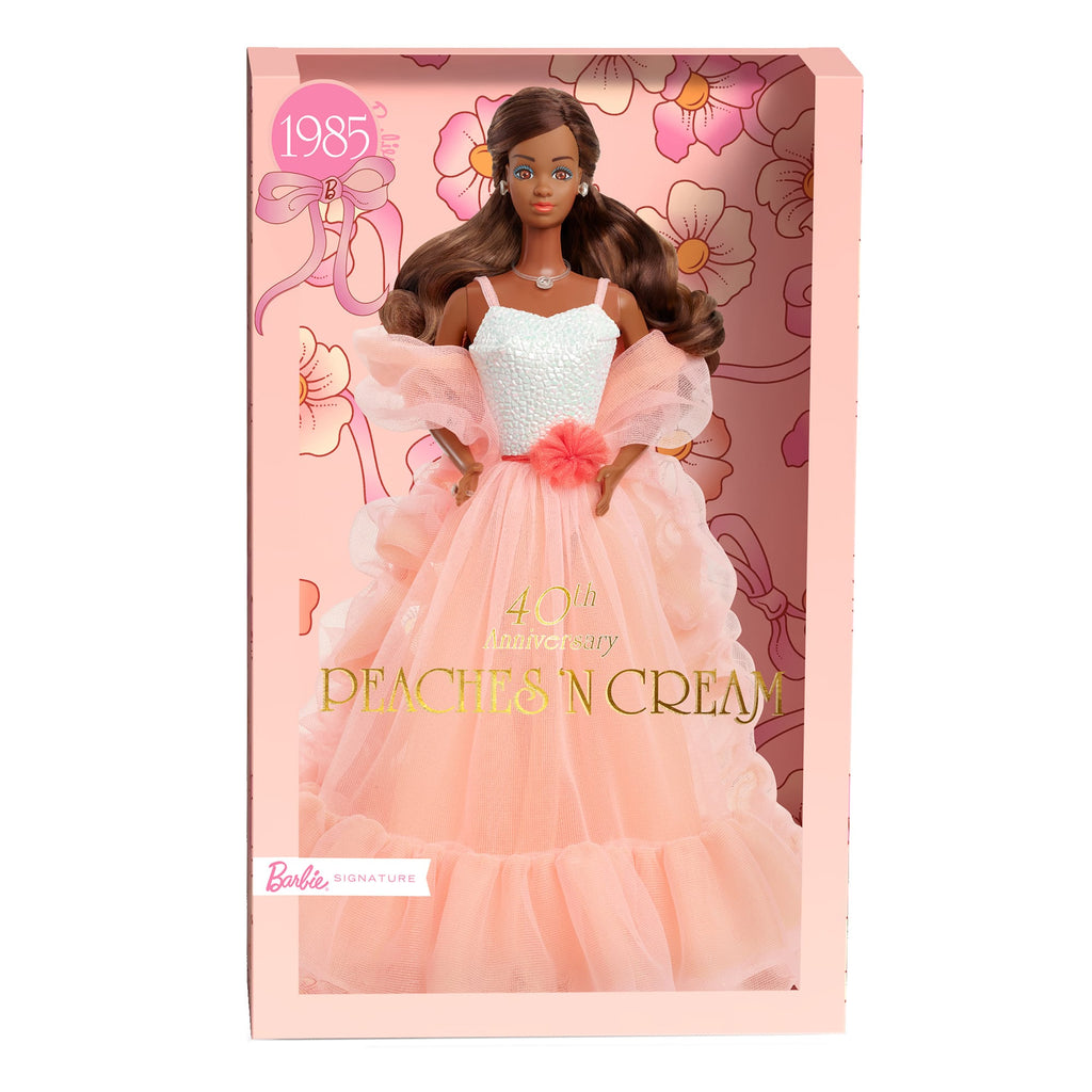 Peaches ‘n Cream Barbie Doll, Brown Hair